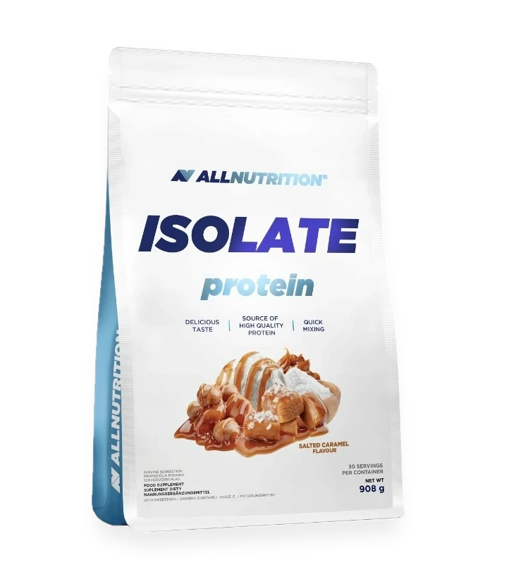 Isolate Protein, Salted Caramel - 908 grams