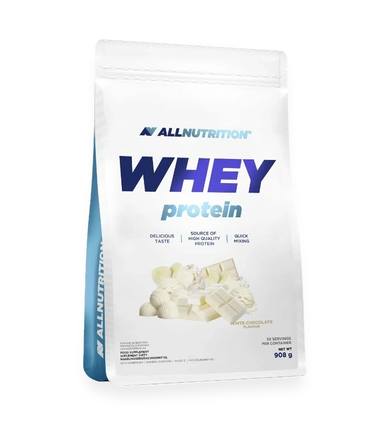 Whey Protein, White Chocolate - 908 grams