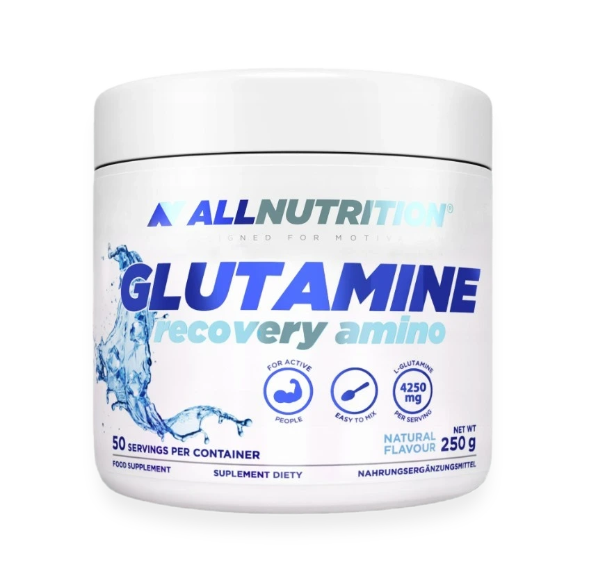 Glutamine Recovery Amino, Natural - 250 grams