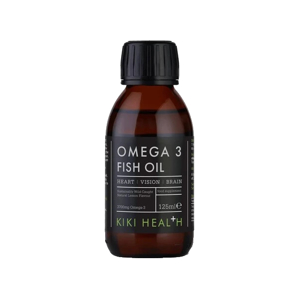 Omega 3 Fish Oil, Lemon - 125 ml.