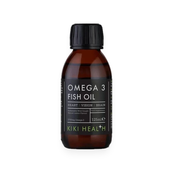 Omega 3 Fish Oil, Lemon - 125 ml.