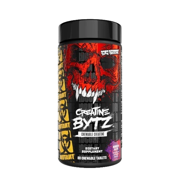 Creatine Bytz Chewables, Berried Alive - 80 tablets