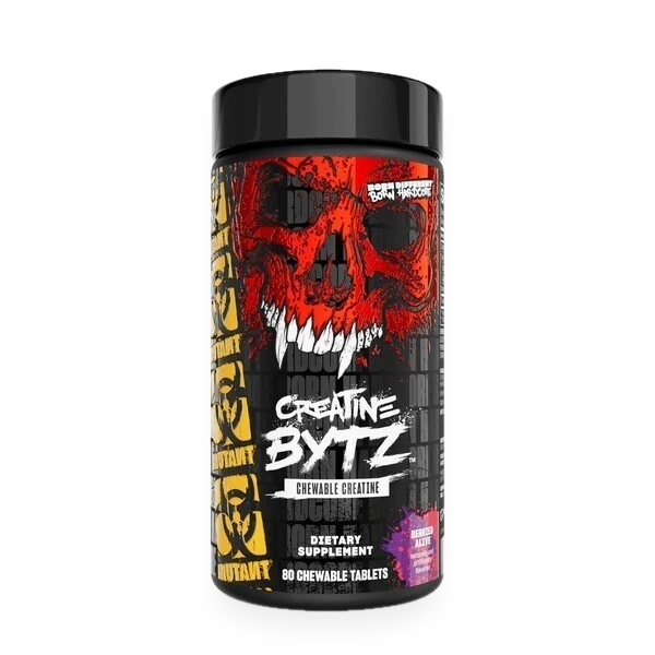 Creatine Bytz Chewables, Berried Alive - 80 tablets