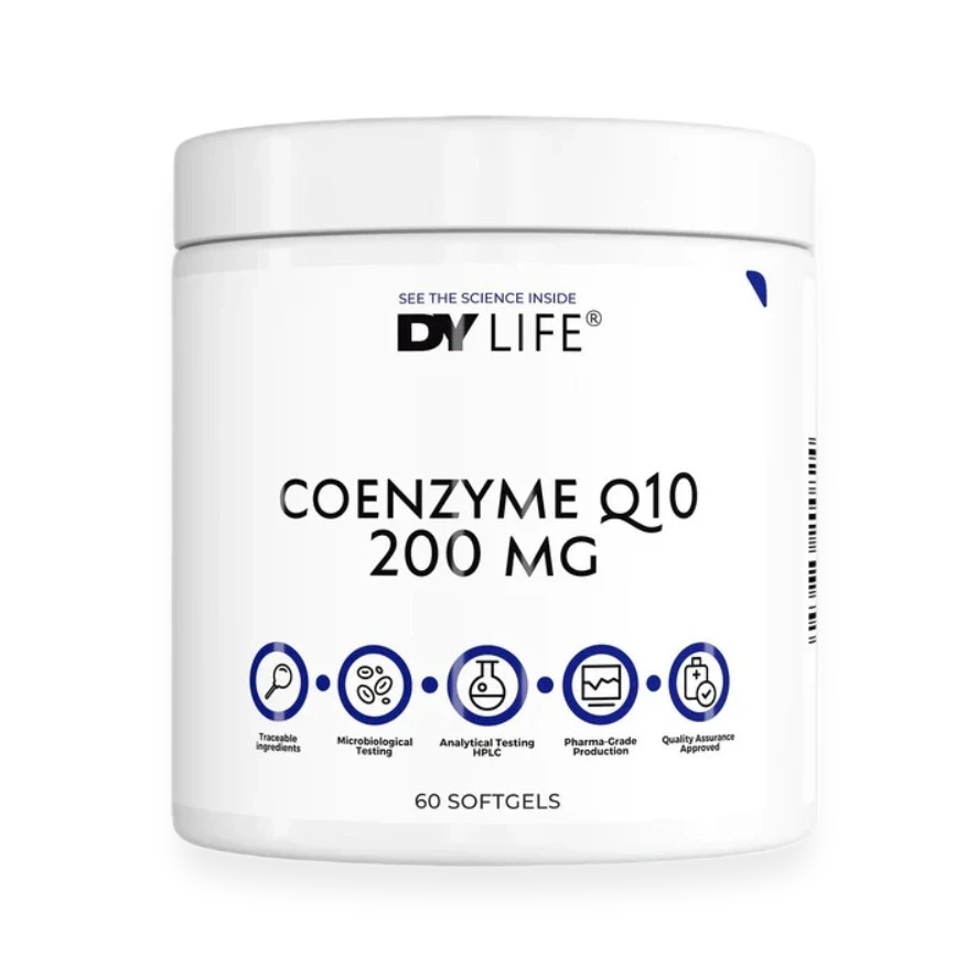DY LIFE Coenzyme Q10, 200mg - 60 softgels