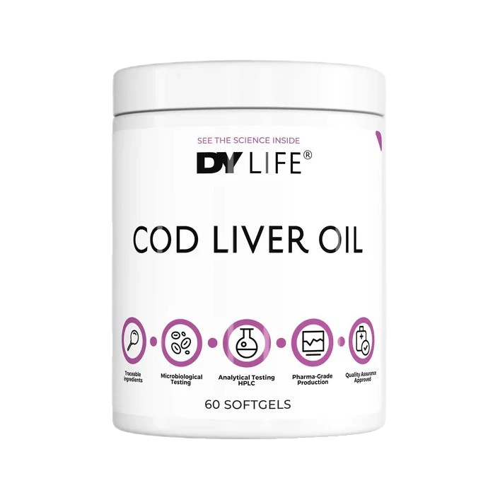 DY LIFE Cod Liver Oil - 60 softgels