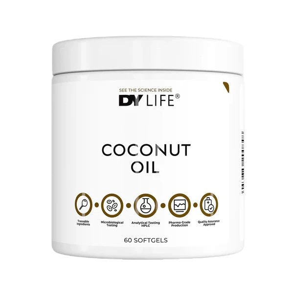 DY LIFE Coconut Oil - 60 softgels