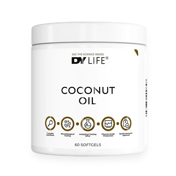 DY LIFE Coconut Oil - 60 softgels