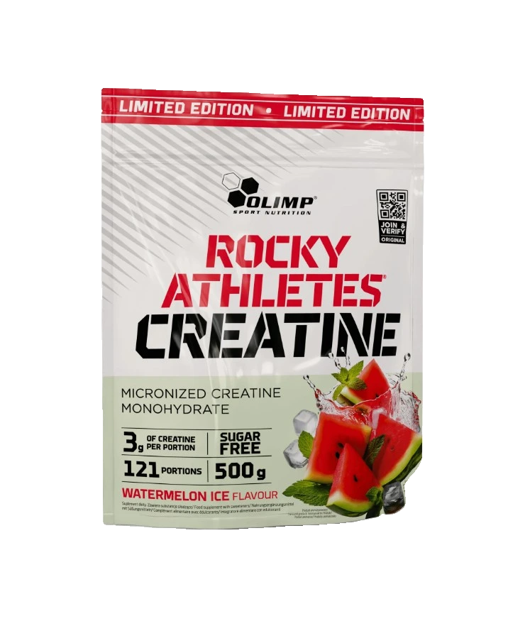 Rocky Athletes Creatine, Watermelon Ice - 500 grams