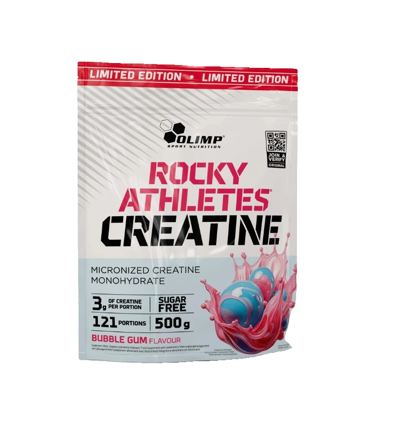 Rocky Athletes Creatine, Bubble Gum - 500 grams