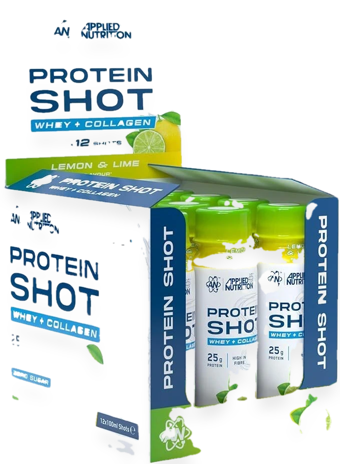 Protein Shot, Lemon & Lime - 12 x 100 ml.