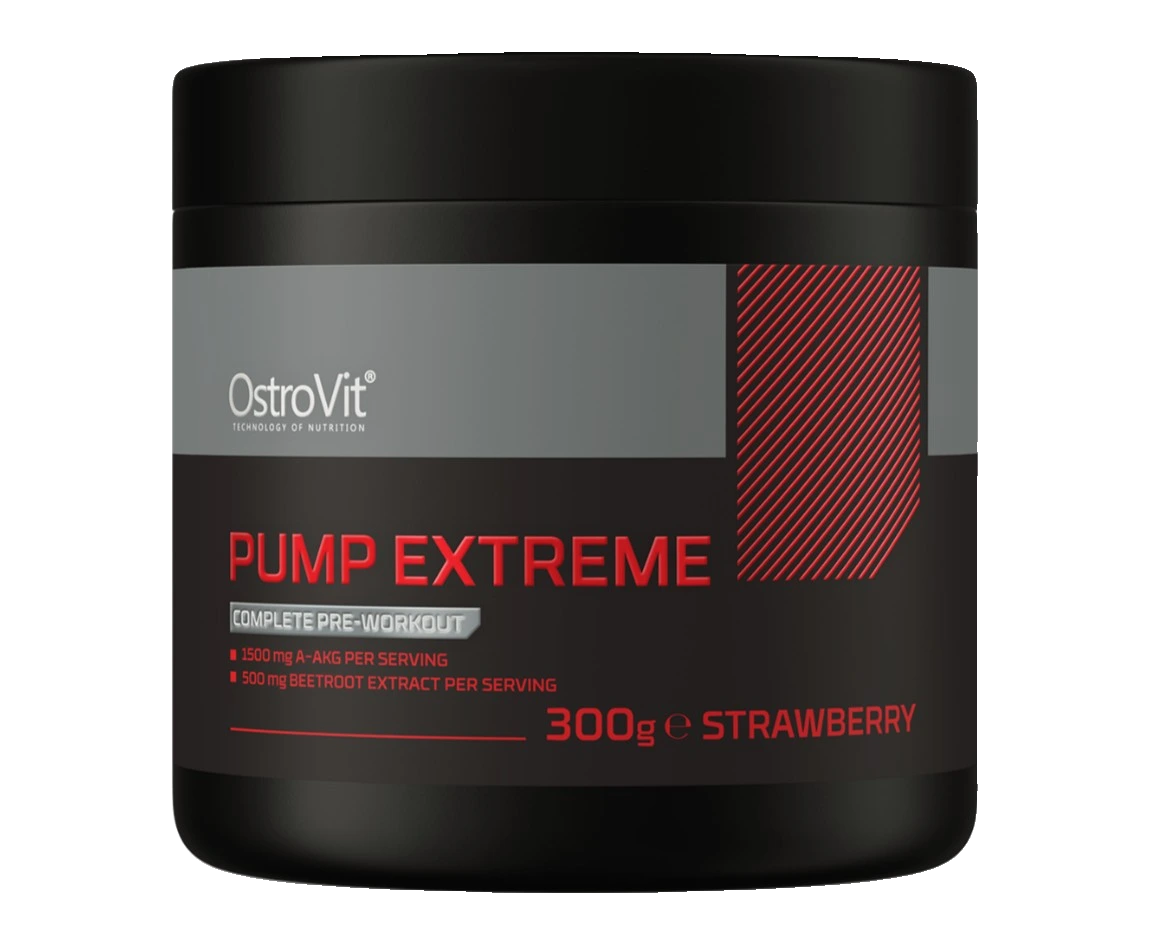 Pump Extreme Pre-workout, Strawberry - 300 grams