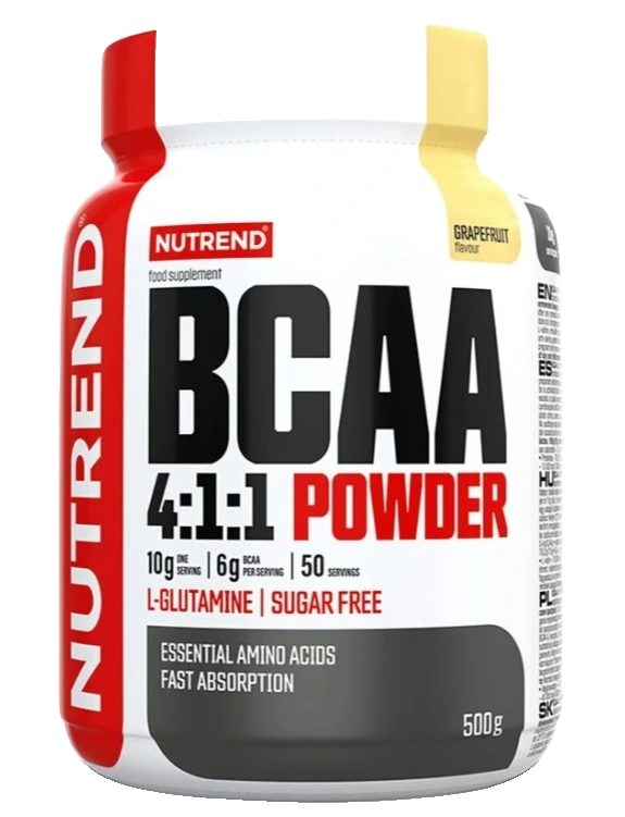 BCAA 4:1:1 Powder, Grapefruit - 500 grams
