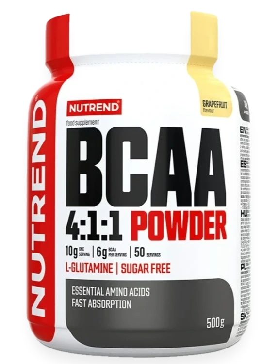 BCAA 4:1:1 Powder, Grapefruit - 500 grams