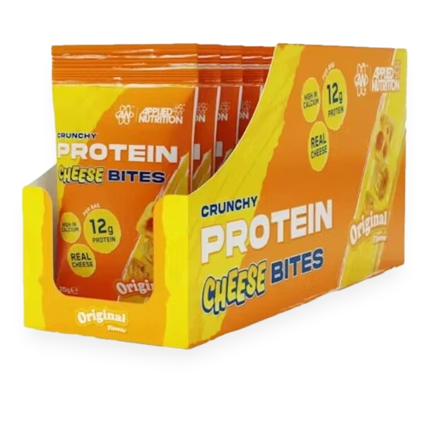 Crunchy Protein Cheese Bites, Original - 10 x 20g