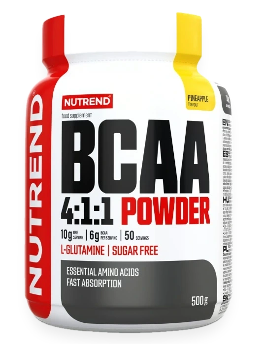 BCAA 4:1:1 Powder, Pineapple - 500 grams
