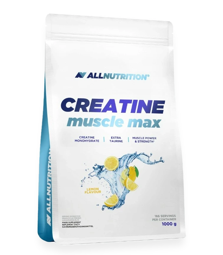Creatine Muscle Max, Lemon - 1000 grams