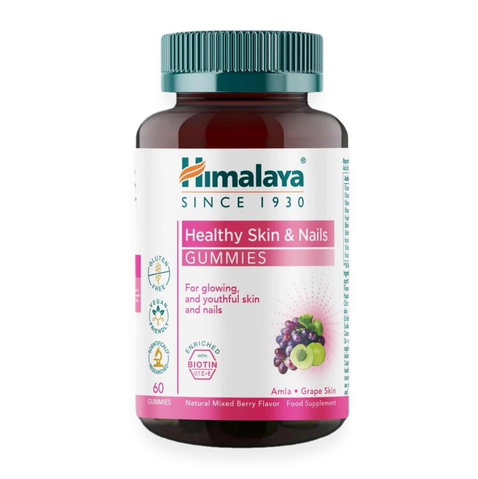 Healthy Skin & Nails Gummies, Natural Mixed Berry - 60 gummies