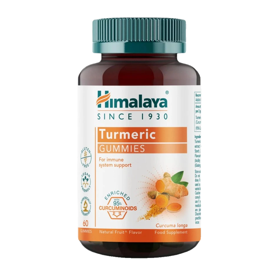 Turmeric Gummies, Natural Fruit - 60 gummies