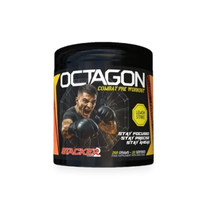 Octagon Pre Workout, Lemon Strike - 260 grams