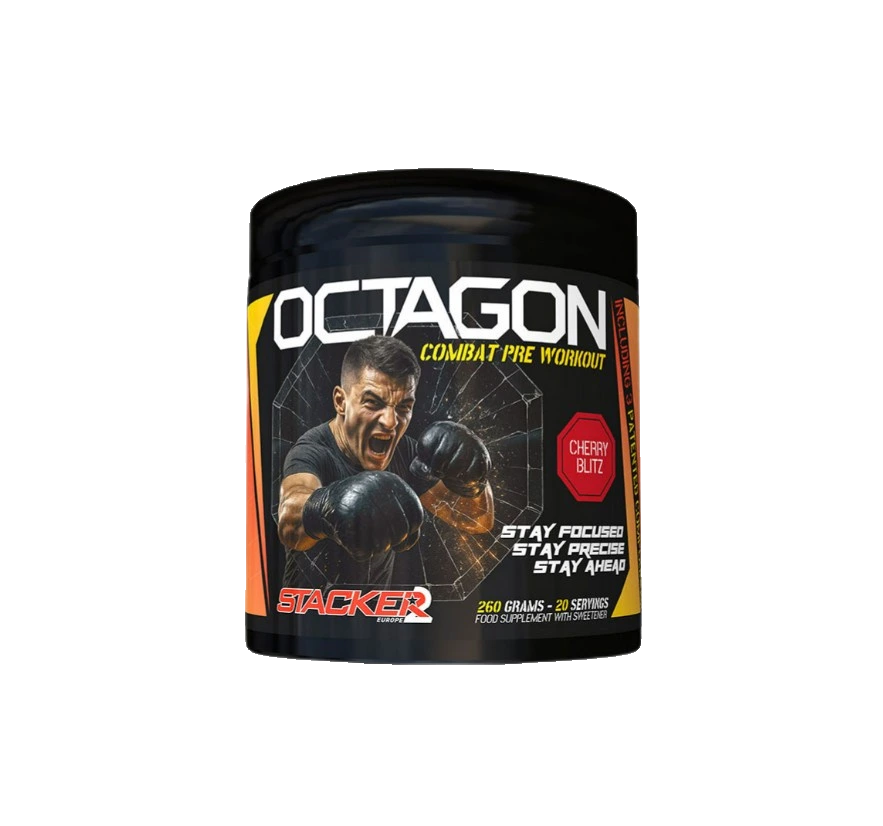 Octagon Pre Workout, Cherry Blitz - 260 grams