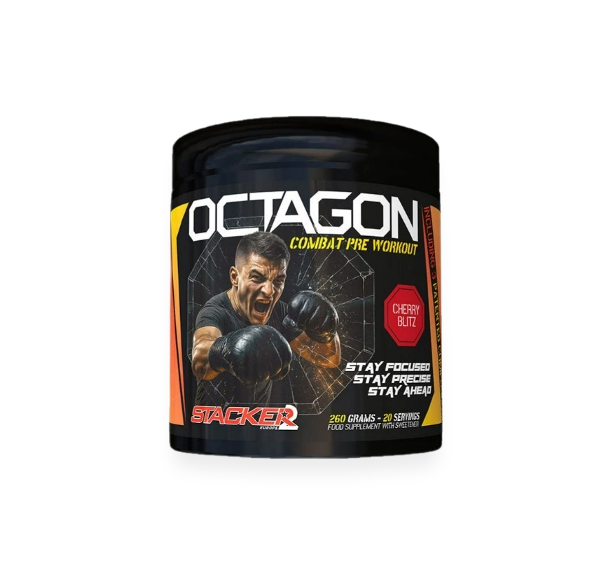 Octagon Pre Workout, Cherry Blitz - 260 grams