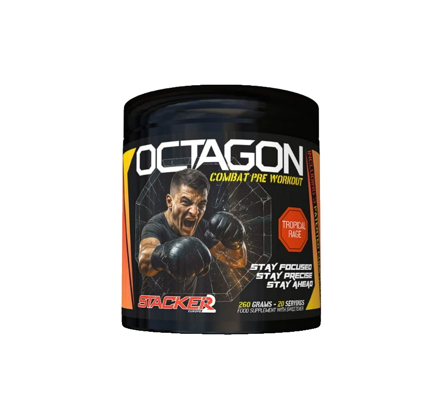 Octagon Pre Workout, Tropical Rage - 260 grams