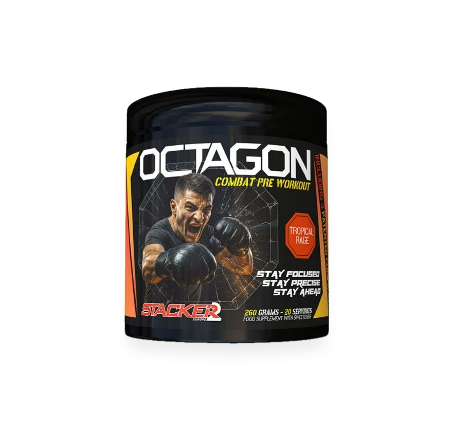 Octagon Pre Workout, Tropical Rage - 260 grams