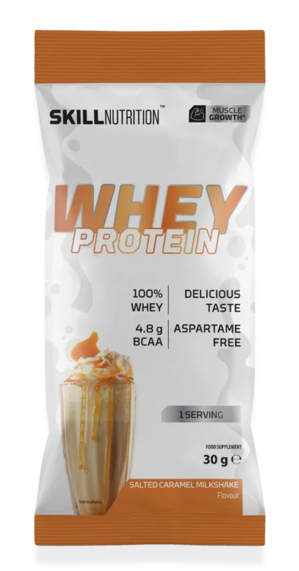 Whey Protein Powder, Salted Caramel Milkshake - 30 grams (1 serving)