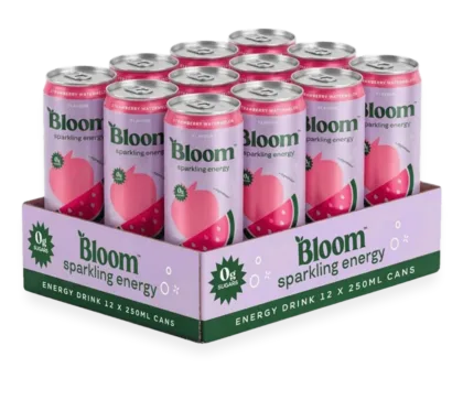 Sparkling Energy, Strawberry Watermelon - 12 x 250ml.