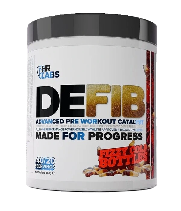 Defib Advanced Pre Workout Catalyst, Fizzy Cola Bottles - 440 grams