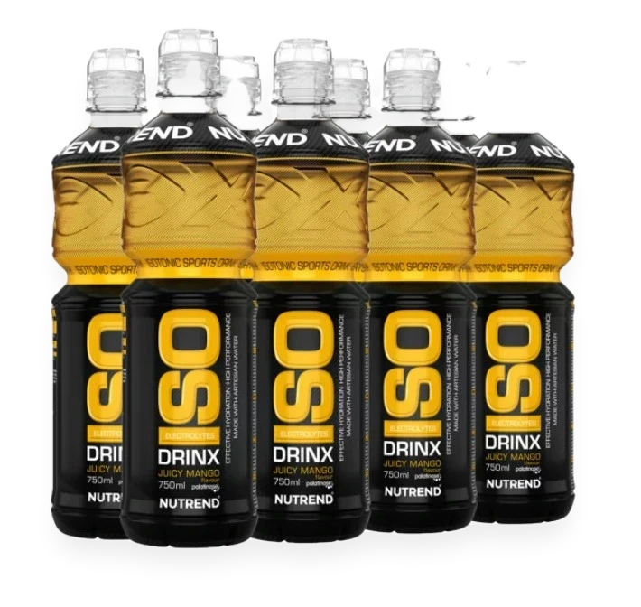 IsoDrinx, Juicy Mango - 8 x 750ml.