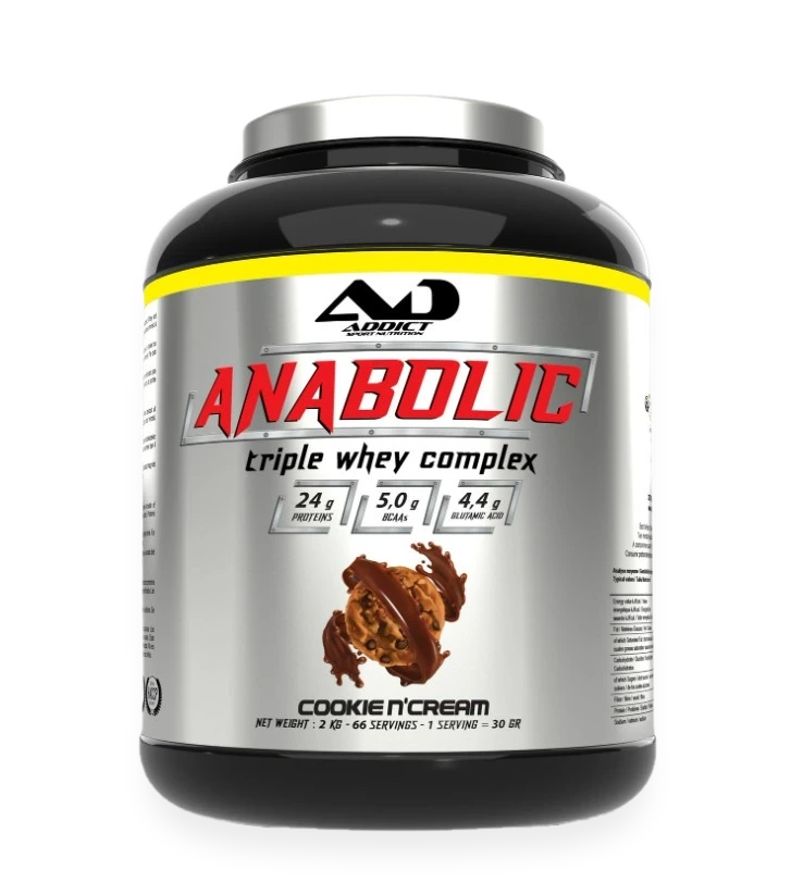 Anabolic Triple Whey Complex, Cookie N'Cream - 2000 grams