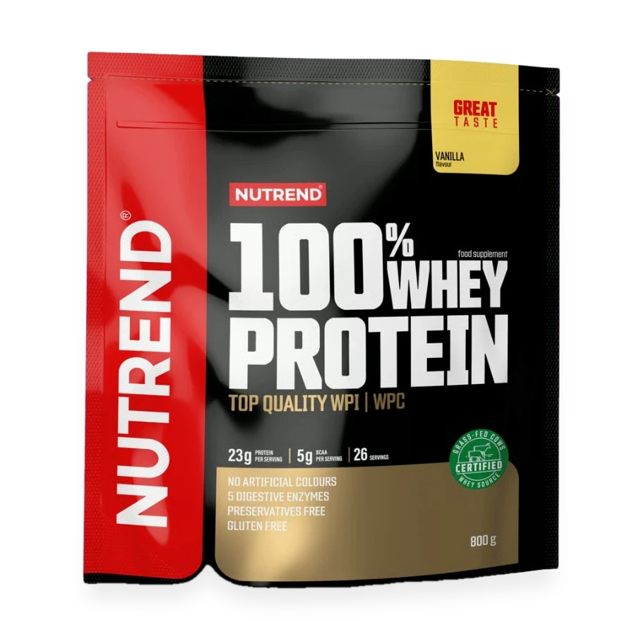 100% Whey Protein, Vanilla - 800 grams
