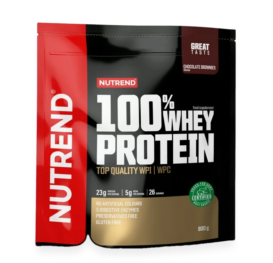 100% Whey Protein, Chocolate Brownies - 800 grams