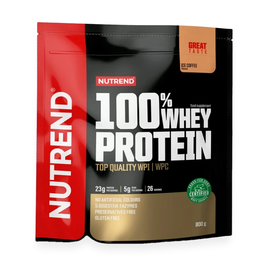 100% Whey Protein, Ice Coffee - 800 grams