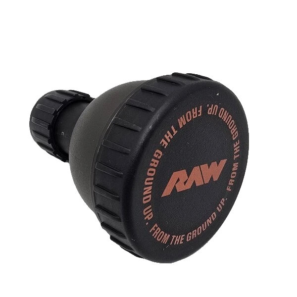 Raw From The Ground Up Funnel, Black - Small
