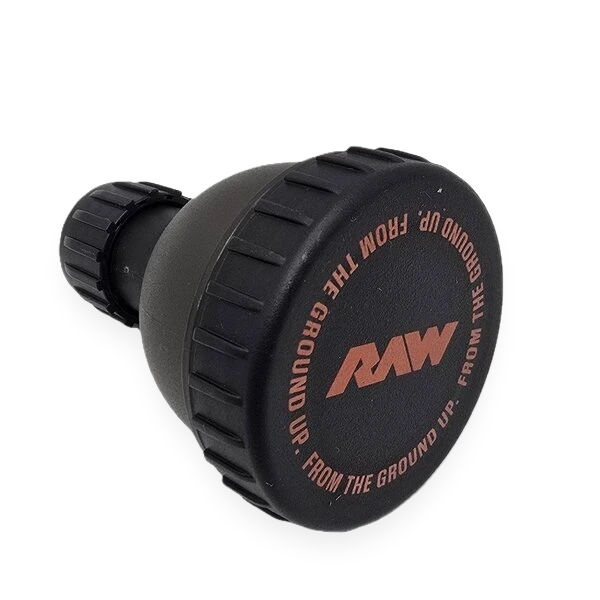 Raw From The Ground Up Funnel, Black - Small