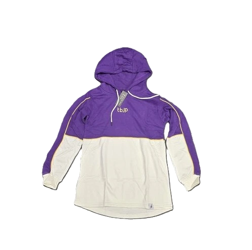 TBJP Hoodie, Purple White - X-Small