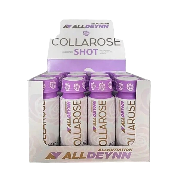 AllDeynn Collarose Shot, Raspberry Wild Strawberry - 12 x 80 ml.