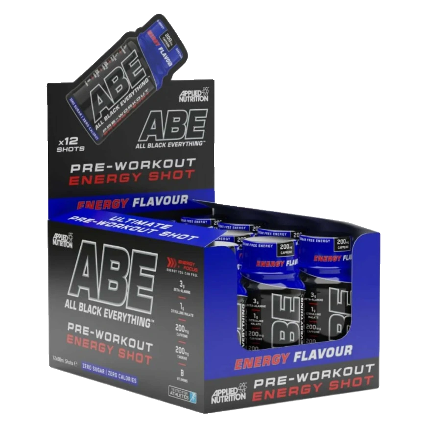 ABE Shot, Energy - 12 x 60 ml.