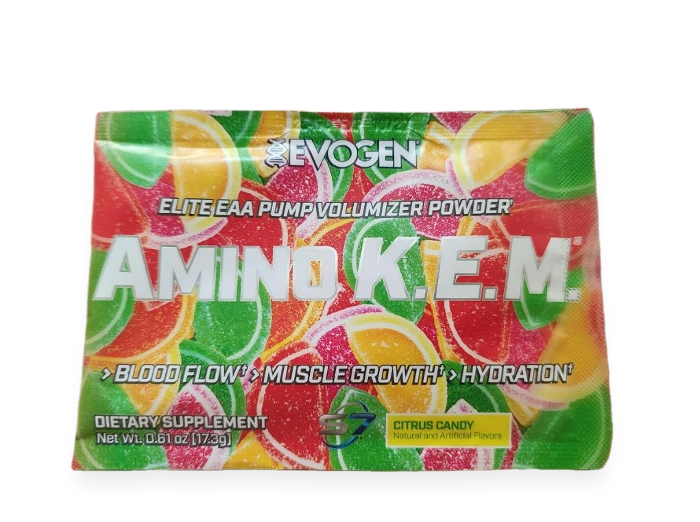 Amino K.E.M. EAA, Citrus Candy - 17.3 grams (1 serving)