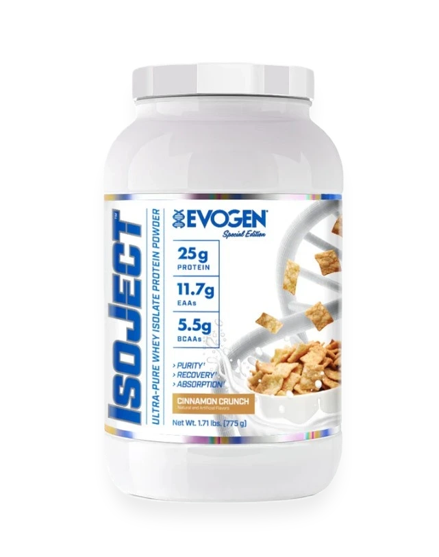 IsoJect, Cinnamon Crunch - 775 grams