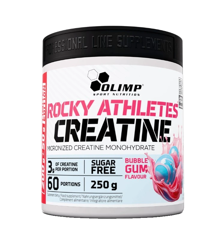 Rocky Athletes Creatine, Bubble Gum - 250 grams