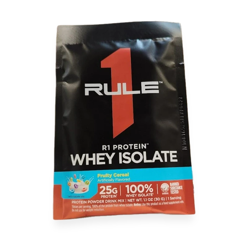 Whey Protein Isolate, Fruity Cereal - 30 grams (1 serving)