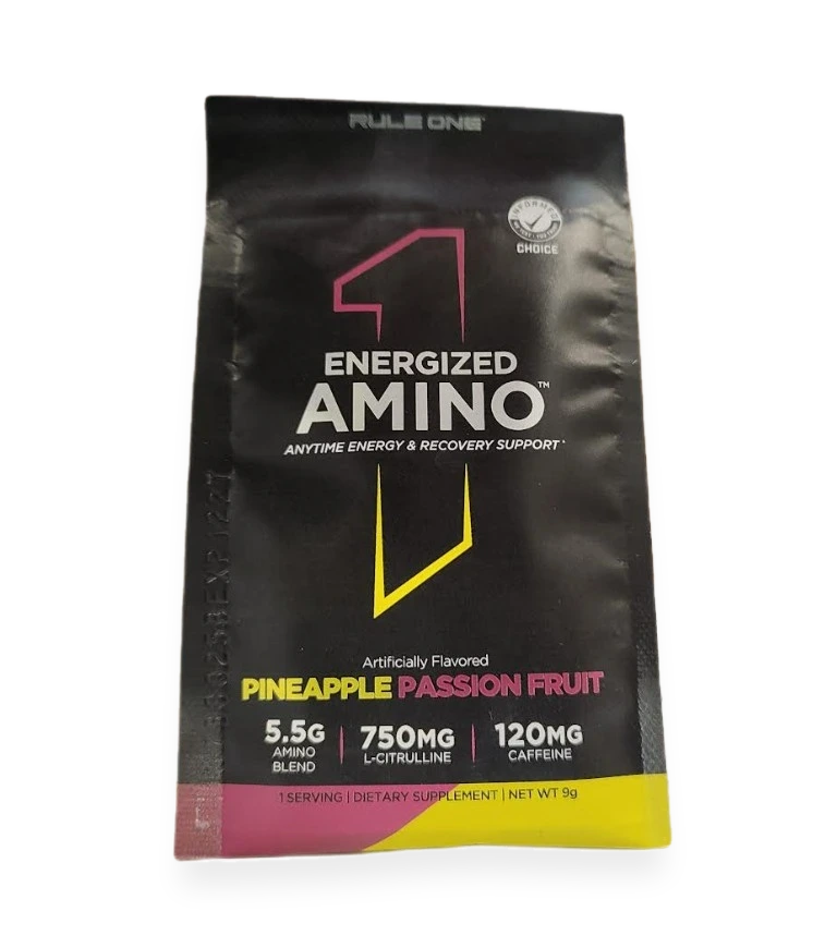 Energized Amino, Pineapple Passion Fruit - 9 grams (1 serving)