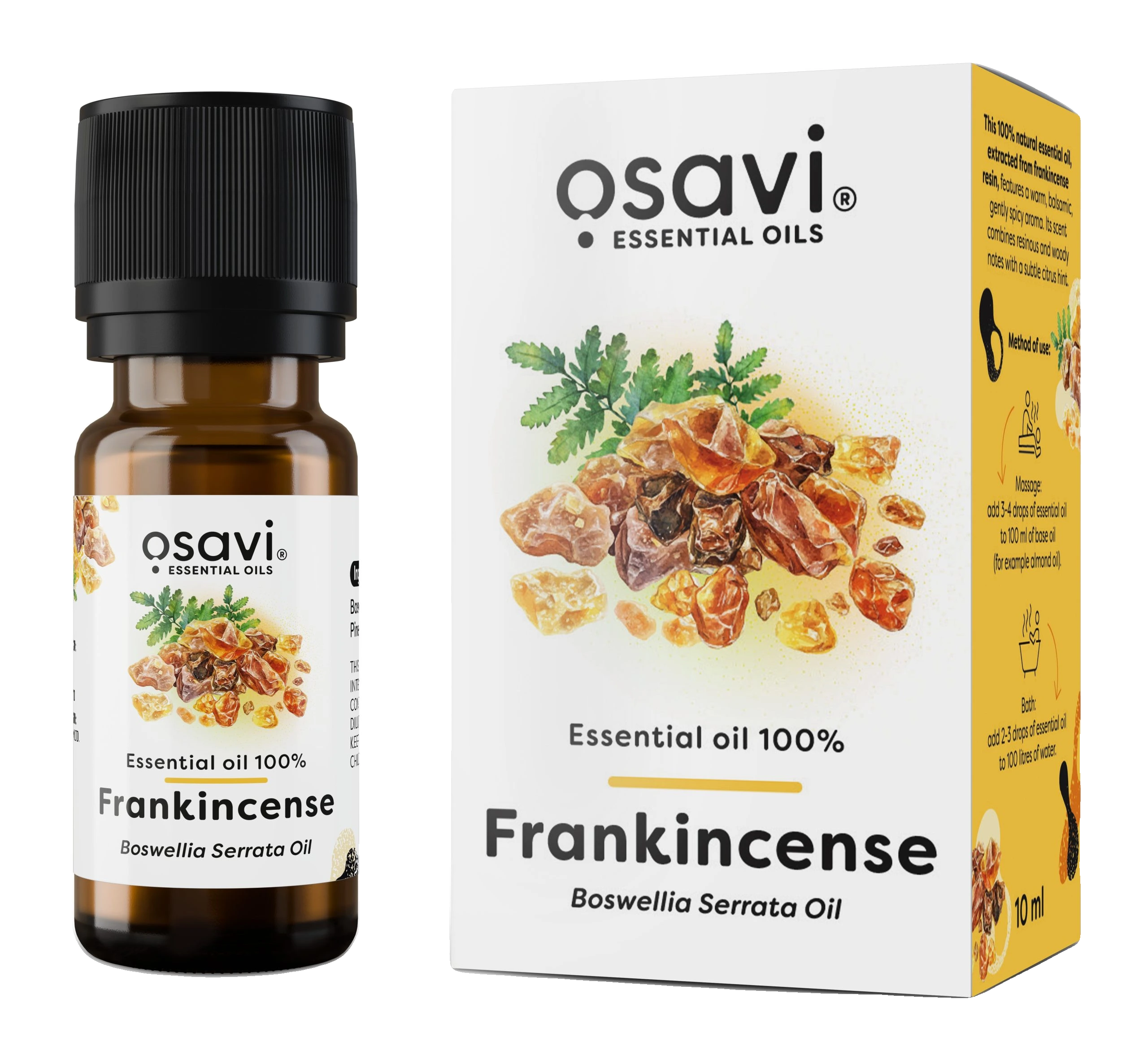 Essential Oil 100%, Frankincense - 10 ml.