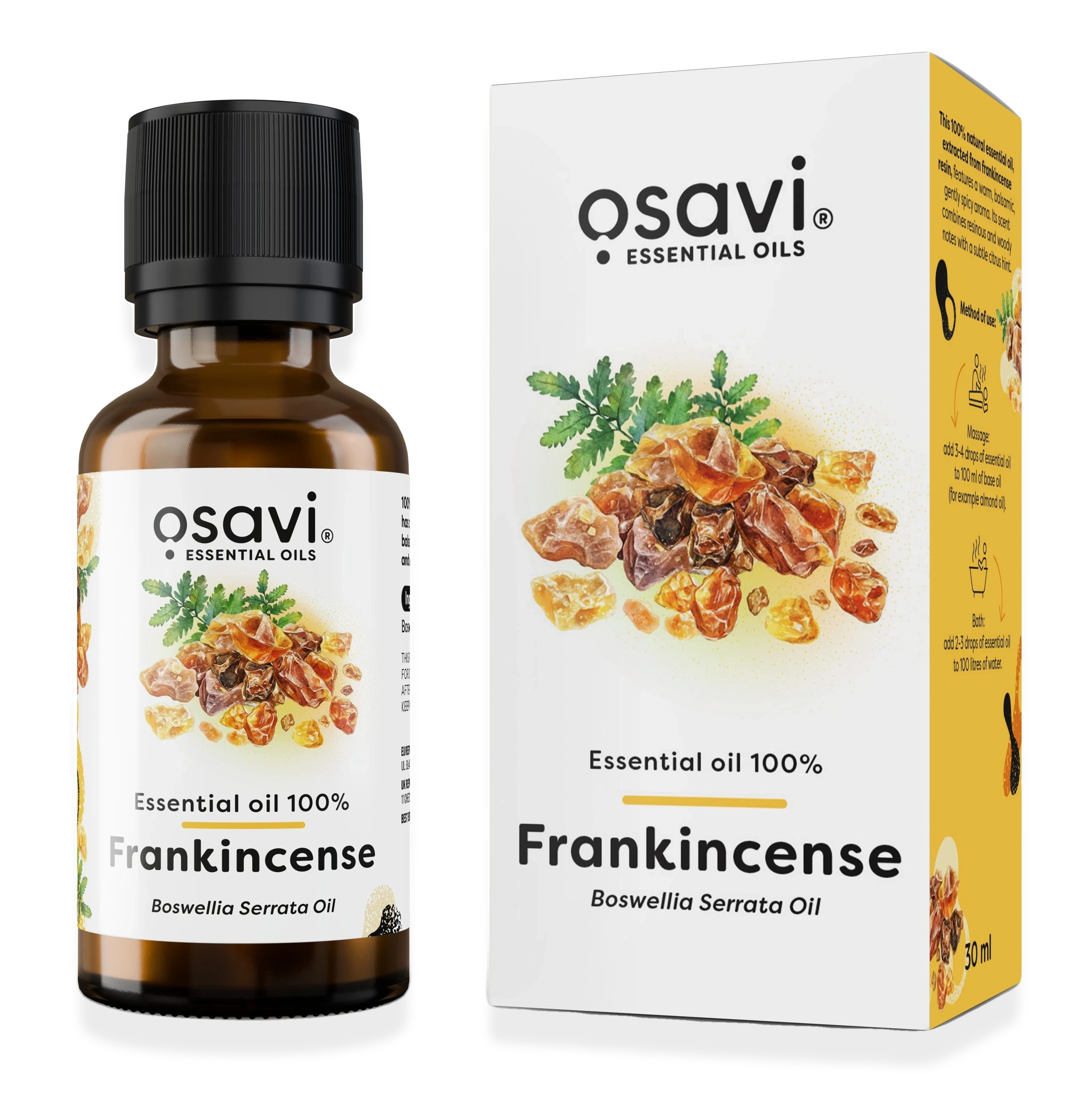 Essential Oil 100%, Frankincense - 30 ml.