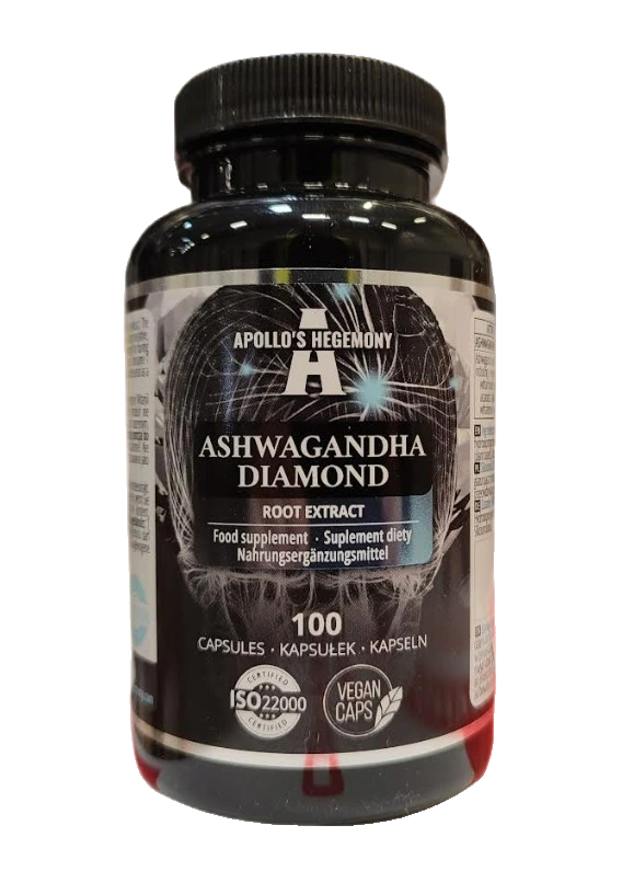 Ashwagandha Diamond - 100 vcaps (EAN 8721077930107)