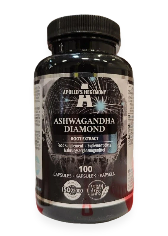 Ashwagandha Diamond - 100 vcaps (EAN 8721077930107)