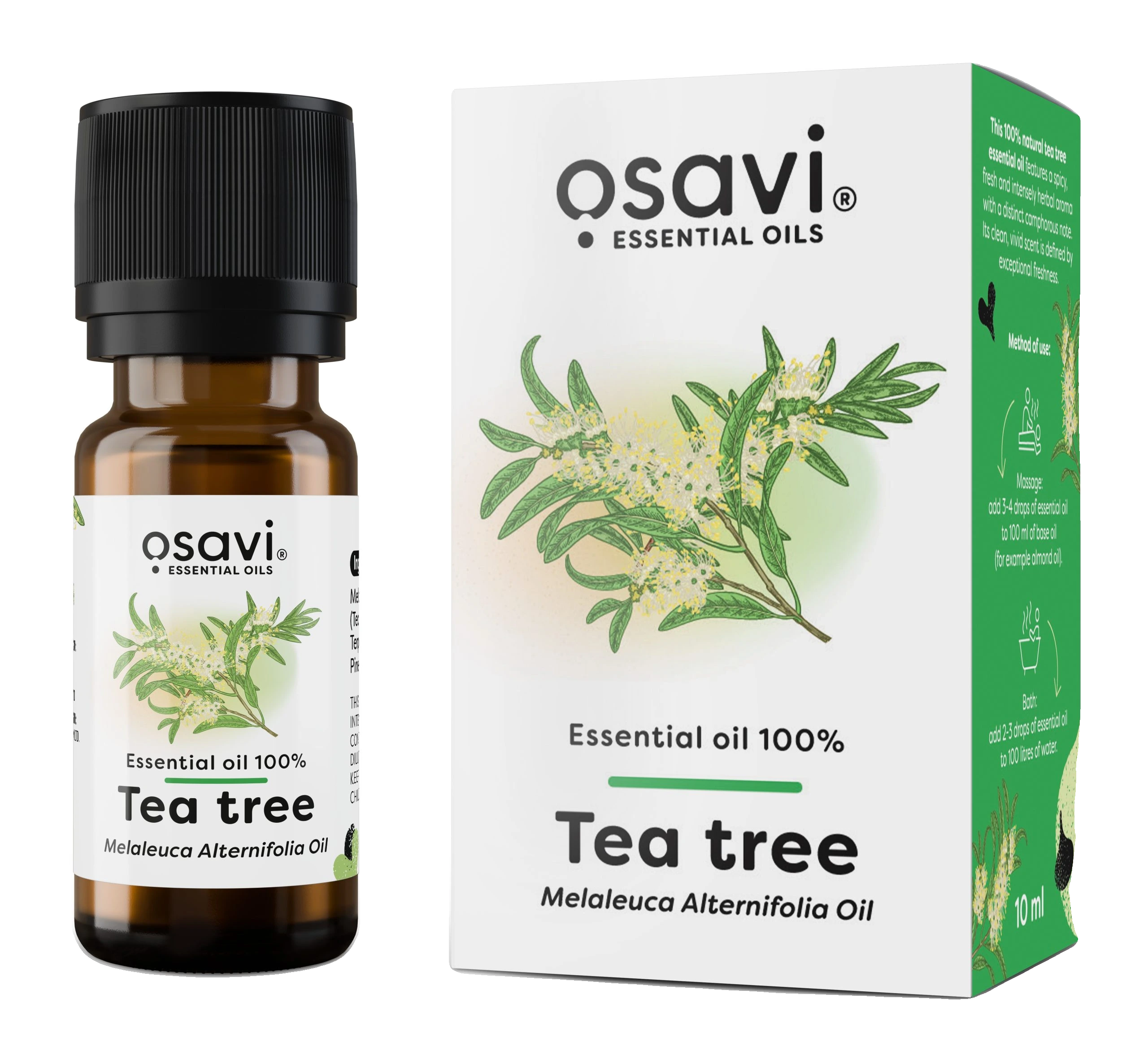 Essential Oil 100%, Tea tree - 10 ml.